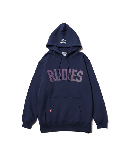 RUDIE'S（ルーディーズ）の「PHAT HOOD SWEAT(LENTICULAR)（パーカー・メンズ・アッシュグレー/インディゴブルー/ブラック・L/XL/XXL/M）」の21枚目の写真