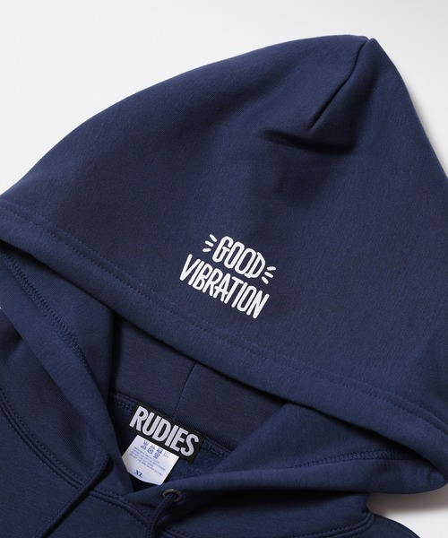 RUDIE'S（ルーディーズ）の「PHAT HOOD SWEAT(LENTICULAR)（パーカー・メンズ・アッシュグレー/インディゴブルー/ブラック・L/XL/XXL/M）」の11枚目の写真