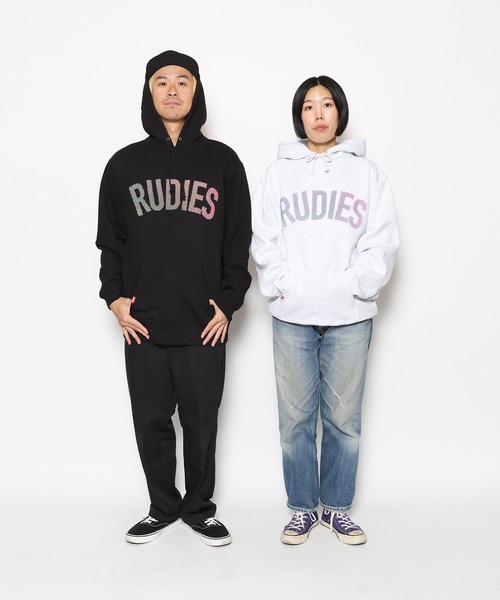 RUDIE'S（ルーディーズ）の「PHAT HOOD SWEAT(LENTICULAR)（パーカー・メンズ・アッシュグレー/インディゴブルー/ブラック・L/XL/XXL/M）」の19枚目の写真