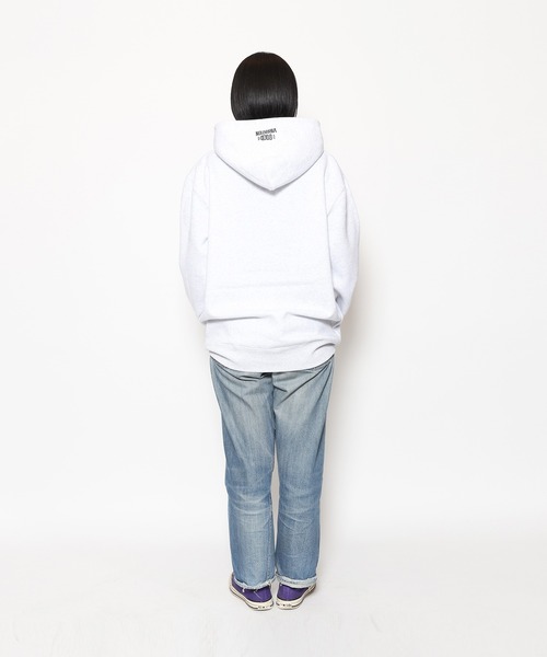 RUDIE'S（ルーディーズ）の「PHAT HOOD SWEAT(LENTICULAR)（パーカー・メンズ・アッシュグレー/インディゴブルー/ブラック・L/XL/XXL/M）」の8枚目の写真