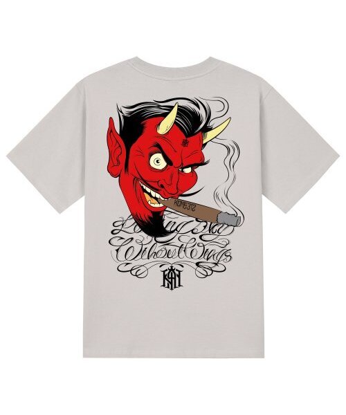 KAN6312(カン6312)の「KTC0021 テッドマン 半袖Tシャツ - ベージュ(Tシャツ/カットソー・メンズ・その他・LARGE/MEDIUM/SMALL/X-LARGE)」の1枚目の写真