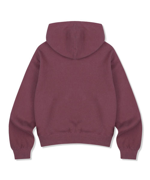 LAUGHER(ラファー)の「Kiko Hooded Zip-Up - Burgundy(パーカー・レディース・その他・FREE)」の2枚目の写真