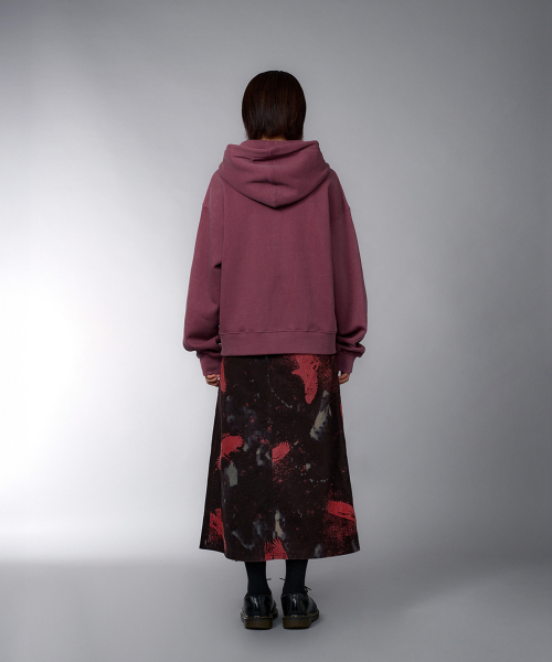 LAUGHER(ラファー)の「Kiko Hooded Zip-Up - Burgundy(パーカー・レディース・その他・FREE)」の10枚目の写真