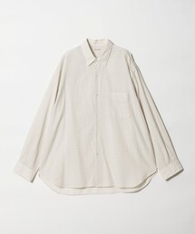 Steven Alan | ＜Steven Alan＞ オーガニックコットン ドビー チェック レギュラーカラー シャツ LOOSE(シャツ/ブラウス)