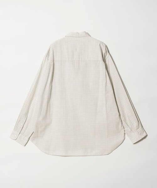Steven Alan(スティーブンアラン)の「<Steven Alan> オーガニックコットン ドビー チェック レギュラーカラー シャツ LOOSE(シャツ/ブラウス・メンズ・オフホワイト/ベージュ/ダークブラウン・M/S/L/XL)」の19枚目の写真