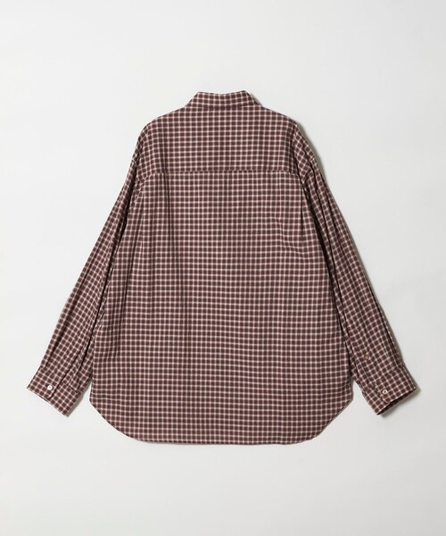 Steven Alan(スティーブンアラン)の「<Steven Alan> オーガニックコットン ドビー チェック レギュラーカラー シャツ LOOSE(シャツ/ブラウス・メンズ・オフホワイト/ベージュ/ダークブラウン・M/S/L/XL)」の16枚目の写真