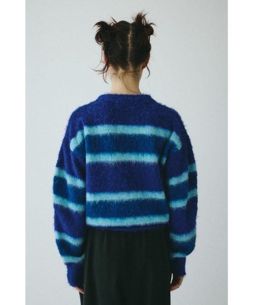 HeRIN.CYE(ヘリンドットサイ)の「Shaggy knit tops シャギーニットトップス(ニット/セーター・レディース・グレー系その他/ブルー系その他・FREE)」の13枚目の写真