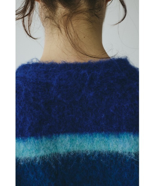 HeRIN.CYE(ヘリンドットサイ)の「Shaggy knit tops シャギーニットトップス(ニット/セーター・レディース・グレー系その他/ブルー系その他・FREE)」の5枚目の写真