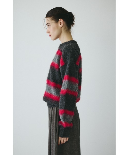 HeRIN.CYE(ヘリンドットサイ)の「Shaggy knit tops シャギーニットトップス(ニット/セーター・レディース・グレー系その他/ブルー系その他・FREE)」の10枚目の写真