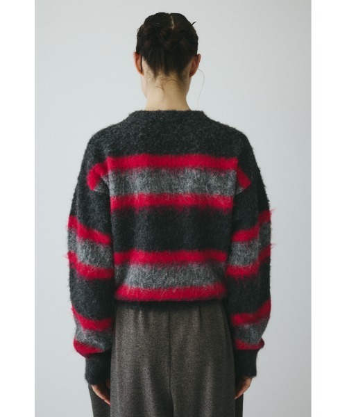HeRIN.CYE(ヘリンドットサイ)の「Shaggy knit tops シャギーニットトップス(ニット/セーター・レディース・グレー系その他/ブルー系その他・FREE)」の3枚目の写真