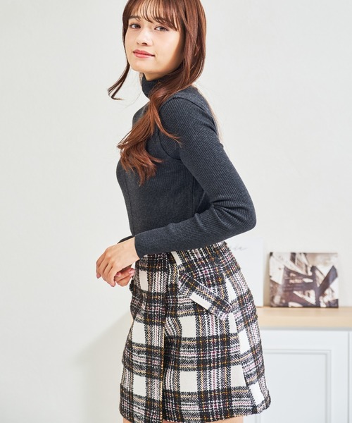 MISCH MASCH(ミッシュマッシュ)の「ZOZO限定 袖切替タートルネックニット(ニット/セーター・レディース・グレー/ネイビー・フリ-)」の20枚目の写真
