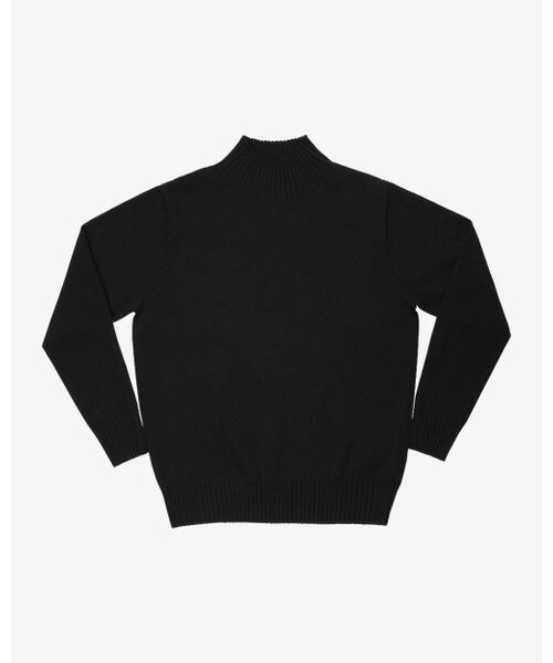 sortie(ソルティ)の「Whole Garment Mock-neck (Black)(ニット/セーター・メンズ・その他・MEDIUM/X-LARGE/LARGE)」の1枚目の写真
