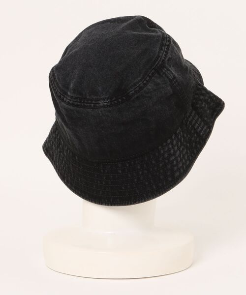 COACH(コーチ)の「コーチ スクリプト エンブロイダード デニム バケット ハット(ハット・レディース・ブラック系その他・(M/L)/XS/S)」の4枚目の写真