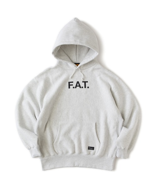 FAT（エフエイティー）の「SIGOODY（パーカー・メンズ・ライトグレー/ピンク/グリーン/ブラック・JUMBO(XXL)/TITCH(M)/FAT(XL)/SKINNY(L)）」の3枚目の写真