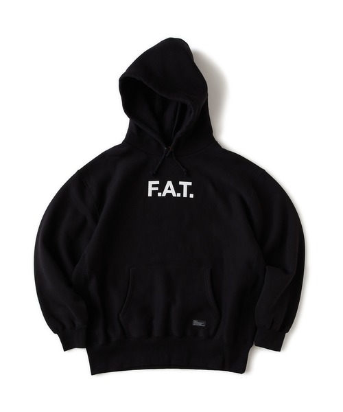 FAT（エフエイティー）の「SIGOODY（パーカー・メンズ・ライトグレー/ピンク/グリーン/ブラック・JUMBO(XXL)/TITCH(M)/FAT(XL)/SKINNY(L)）」の2枚目の写真