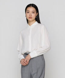 COMME CA | 〔 Sサイズ 〕 トリアセジョーゼット シャツ(シャツ/ブラウス)