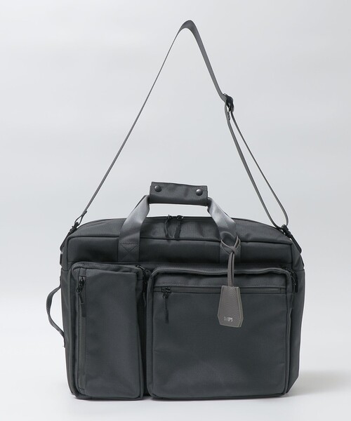 SHIPS(シップス)の「【新色追加】【WEB限定】SHIPS: 3WAY ビズ ワイド ブリーフ バッグ(ビジネスバッグ・メンズ・オリーブ/ブラック/ネイビー/チャコールグレー/ブラウン・ONE SIZE)」の3枚目の写真