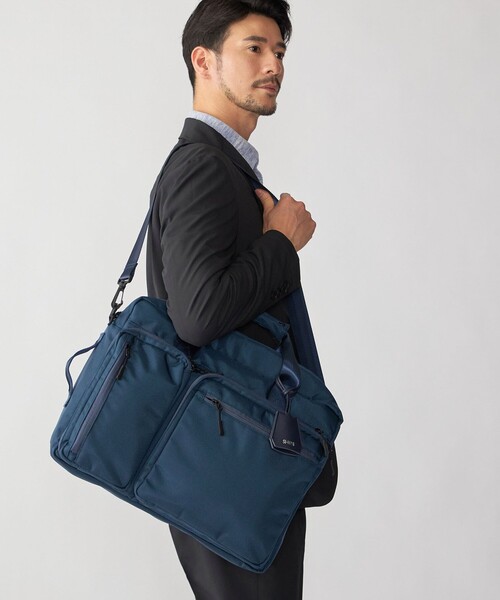 WEB限定】SHIPS: 3WAY ビズ ワイド ブリーフ バッグ（ビジネスバッグ