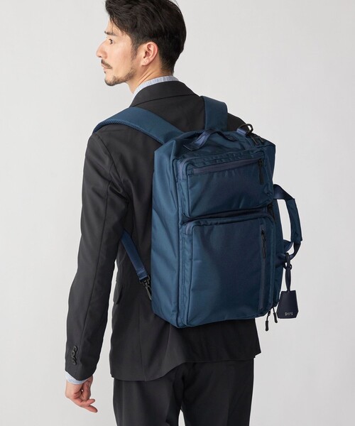 セール】【WEB限定】SHIPS: 3WAY ビズ ワイド ブリーフ バッグ