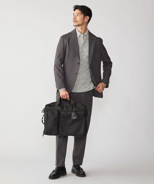 WEB限定】SHIPS: 3WAY ビズ ワイド ブリーフ バッグ（ビジネスバッグ