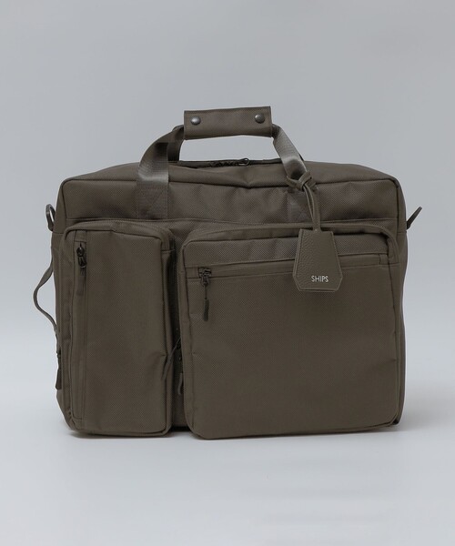 セール】【WEB限定】SHIPS: 3WAY ビズ ワイド ブリーフ バッグ