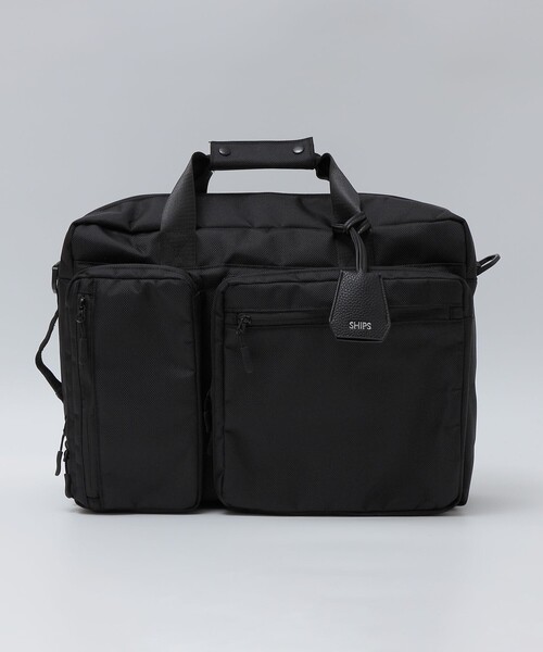 SHIPS シップス ブラック レザー A4 ビジネスバッグ 大容量 ブリーフ SHIPS シップス ブラック レザー A4 ビジネスバッグ 大容量 ブリーフ