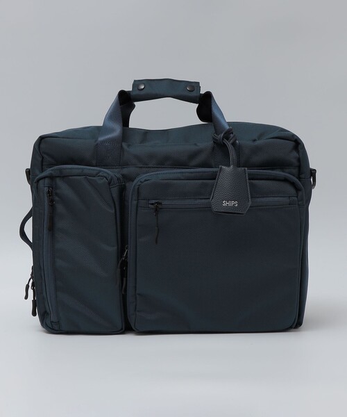 セール】【WEB限定】SHIPS: 3WAY ビズ ワイド ブリーフ バッグ