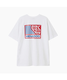 SMALL HEARTTRACK OVER FIT TEE_WHITE