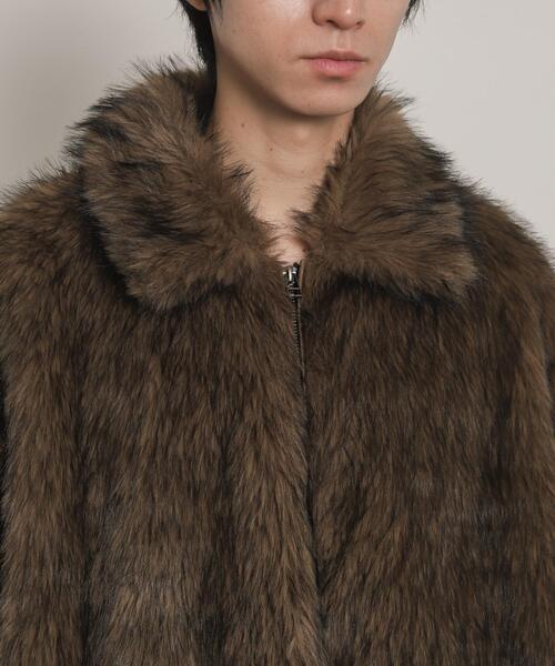 LUCY（ルーシー）の「LUCY/【25年秋冬新作】フェイクファーZIPブルゾン