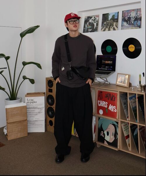 LXT（エルエックスティー）の「ツーピンタックワイドバルーンスラックス[ブラック]（スラックス・レディース・その他・MEDIUM/LARGE/X-LARGE/XX-LARGE）」の8枚目の写真