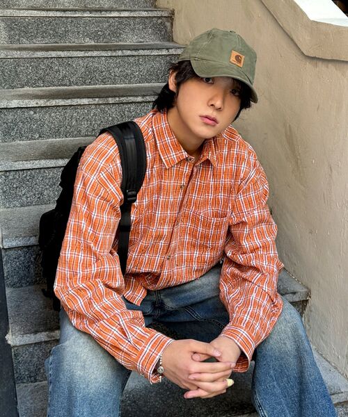 Diamond Layla(ダイアモンドレイラ)の「Detachable Crease Check Shirt S167 Gray Achromatic(シャツ/ブラウス・レディース・その他・MEDIUM/LARGE/X-LARGE)」の17枚目の写真
