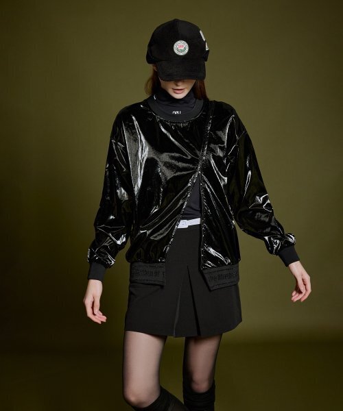 NEU GOLF(エヌイーユーゴルフ)の「WINDBREAKER - BLACK(ナイロンジャケット・レディース・その他・LARGE/MEDIUM)」の2枚目の写真