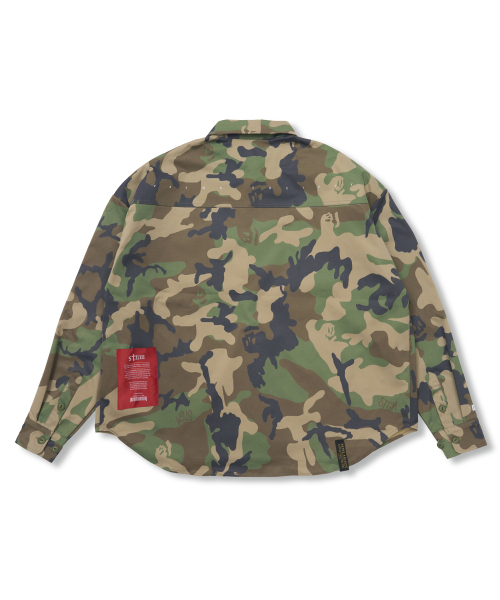 STIGMA(スティグマ)の「Twill Pocket Oversized Shirts Camouflage(シャツ/ブラウス・メンズ・その他・MEDIUM/LARGE)」の2枚目の写真