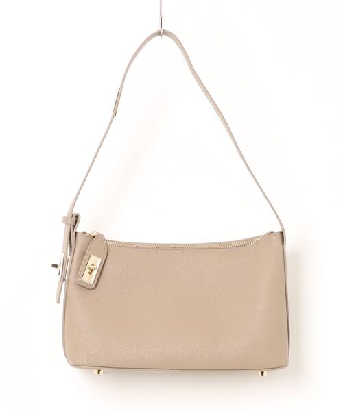 NiiNa（ニーナ）の「【 NiiNa / ニーナ 】高品質牛革ソフトレザーショルダーバッグ（ショルダーバッグ・レディース・パープル/ブラック/ホワイト/グレイッシュベージュ/ブラウン・FREE）」の4枚目の写真