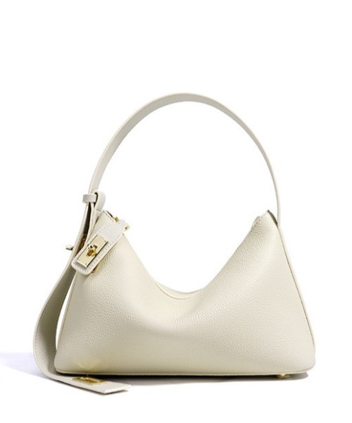 NiiNa（ニーナ）の「【 NiiNa / ニーナ 】高品質牛革ソフトレザーショルダーバッグ（ショルダーバッグ・レディース・パープル/ブラック/ホワイト・FREE）」の10枚目の写真