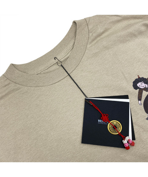 MONOPATIN(モノパティン)の「ジュモヒールフリップシャツ - サンド(Tシャツ/カットソー・レディース・その他・MEDIUM/LARGE)」の4枚目の写真