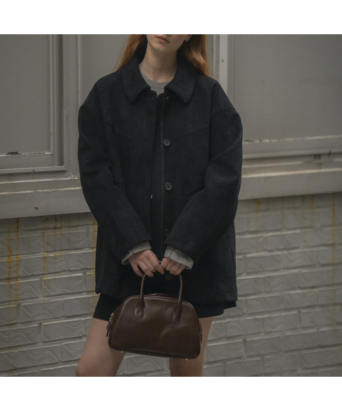 KNOWNBETTER（ノウンベター）の「Overfit field suede jacket [KNFW03JK01]_[2color]（その他アウター・レディース・その他・FREE）」の2枚目の写真