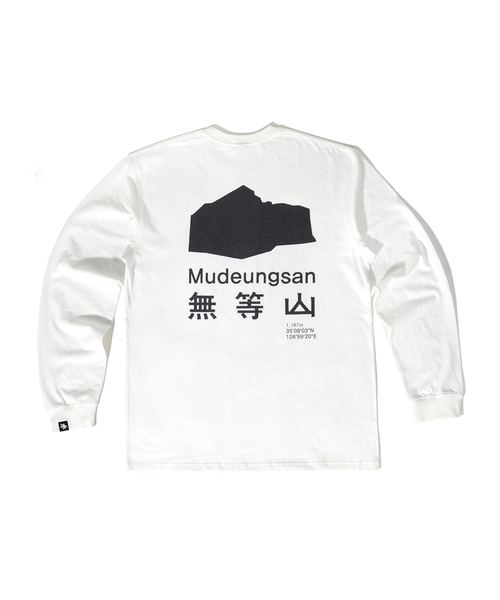 無登山ロングスリーブTシャツ (IVORY)（Tシャツ/カットソー）｜WHILE