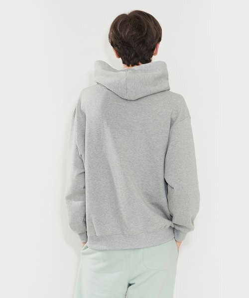 AOX(エーオーエックス)の「Stripe logo Hoodie(Oversize fit) M/Grey(パーカー・メンズ・その他・LARGE/MEDIUM/SMALL)」の7枚目の写真