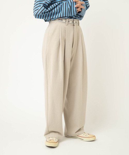 R4423 Nロゴベルトタックパンツ（その他パンツ）｜RNA-N（アール