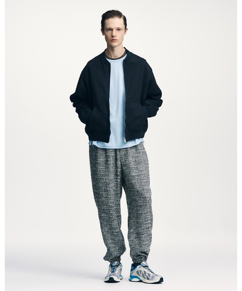 SOPHNET.（ソフネット）の「ZIP-UP SWEAT JACKET（ブルゾン・メンズ・ブラック/ブラウン・1/2/3/4/5）」の4枚目の写真