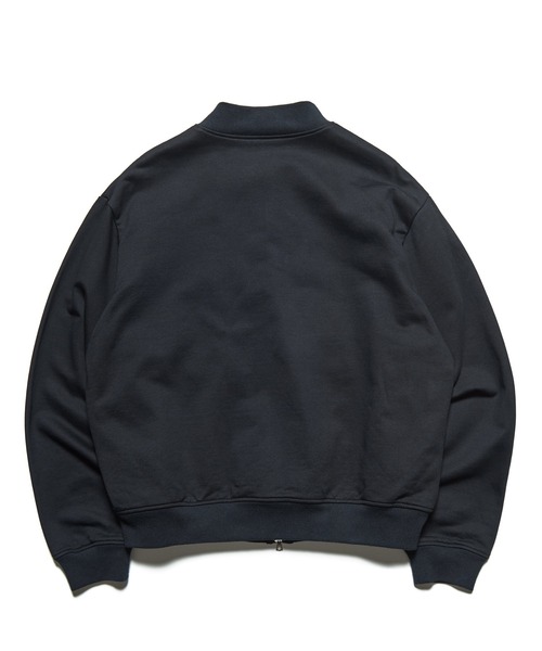 SOPHNET.（ソフネット）の「ZIP-UP SWEAT JACKET（ブルゾン・メンズ・ブラック/ブラウン・1/2/3/4/5）」の5枚目の写真