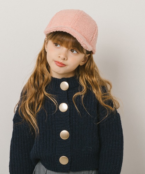 URBAN CHERRY(アーバンチェリー)の「ボアキャップ(キャップ・キッズ・ピンク/ブラウン/ブラック・FREE)」の19枚目の写真