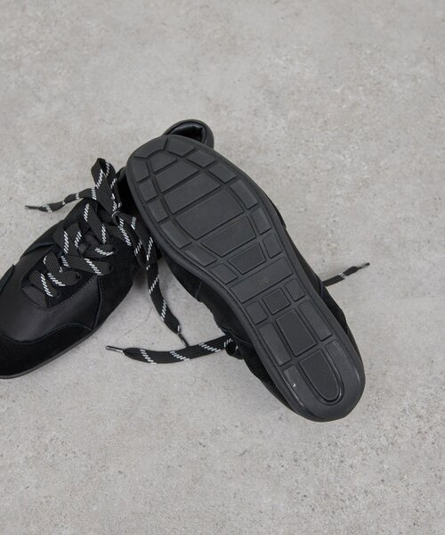 GALLARDAGALANTE（ガリャルダガランテ）の「【2.718】サテンスニーカー（その他シューズ・レディース・ブラック/ダークブラウン・36/37/38）」の12枚目の写真