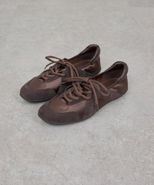 GALLARDAGALANTE（ガリャルダガランテ）の「【2.718】サテンスニーカー（その他シューズ・レディース・ブラック/ダークブラウン・36/37/38）」の14枚目の写真