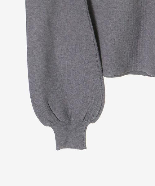 MAJESTIC LEGON（マジェスティックレゴン）の「ビッグリボンチェーン付きニット（ニット/セーター・レディース・ブラック/アイボリー/ピンクベージュ/ダークグレー/ライトグレー・MEDIUM）」の11枚目の写真