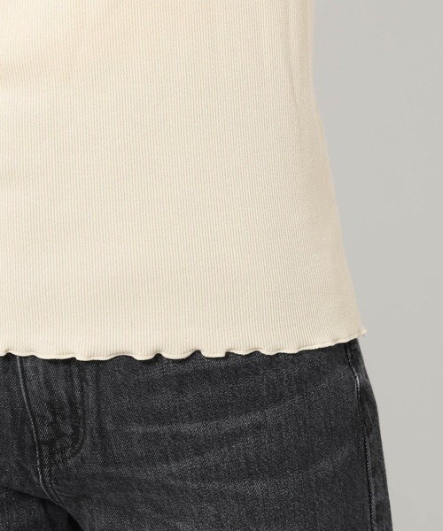 LOWRYS FARM（ローリーズファーム）の「メロークルーロングスリーブ　 635116（Tシャツ/カットソー・レディース・アイボリー/ブラック/ブラウン/イエロー・FREE）」の12枚目の写真