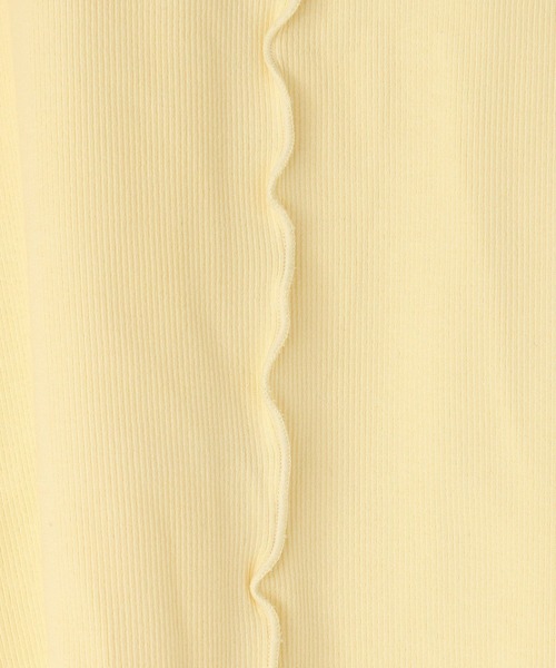 LOWRYS FARM（ローリーズファーム）の「メロークルーロングスリーブ　 635116（Tシャツ/カットソー・レディース・アイボリー/ブラック/ブラウン/イエロー・FREE）」の15枚目の写真