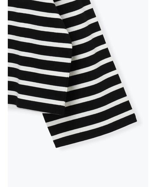 Lugnoncure（ルノンキュール）の「ビッグスリーブボーダーカットソー（Tシャツ/カットソー・レディース・パープル/ブラウン/ブラック・F）」の16枚目の写真