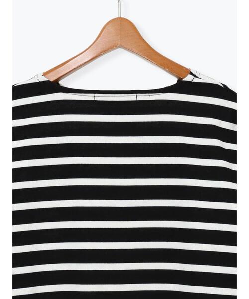 Lugnoncure（ルノンキュール）の「ビッグスリーブボーダーカットソー（Tシャツ/カットソー・レディース・パープル/ブラウン/ブラック・F）」の18枚目の写真